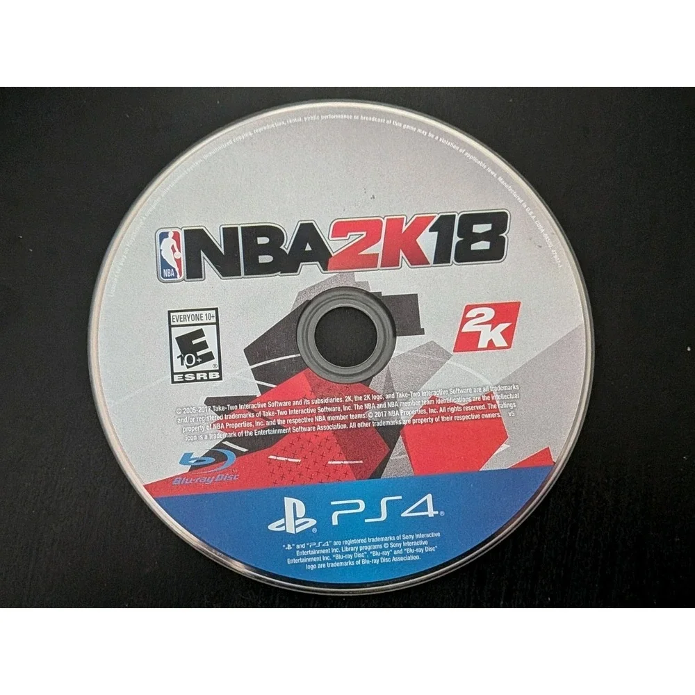NBA 2K18 (Sony PlayStation 4, PS4)‎ DISC ONLY Video Game